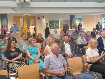 Otwarcie wystawy "Lubuskie przyrodą zachwyca" we Frankfurcie nad Odrą