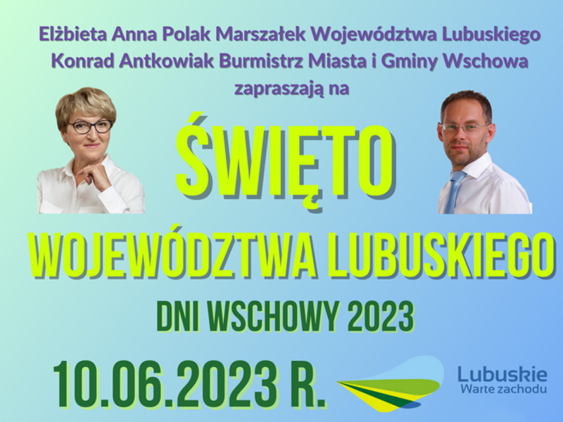Święto Województwa Lubuskiego 2023 - pierwsza odsłona będzie podczas Dni Wschowy