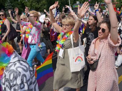 10 czerwca 2023 r. ulicami Zielonej Góry przeszedł VI Marsz Równości pod patronatem marszałek województwa lubuskiego Elżbiety Anny Polak