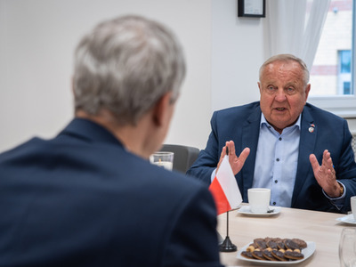 Spotkanie z Pawłem Łatuszką - wicepremierem w Zjednoczonym Gabinecie Przejściowym Białorusi