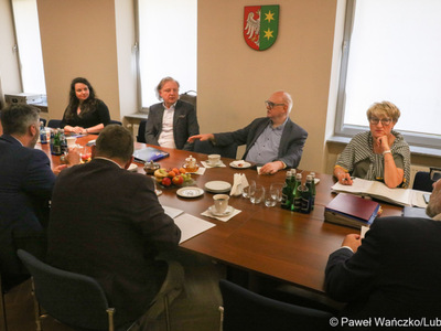 Spotkanie z marszałek Elżbietą Anną Polak ws. Parku Technologii Kosmicznych