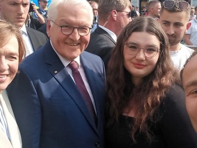 Spotkanie z Prezydentem Federalnym Republiki Federalnej Niemiec Frankeim Walterem Steinmeier 