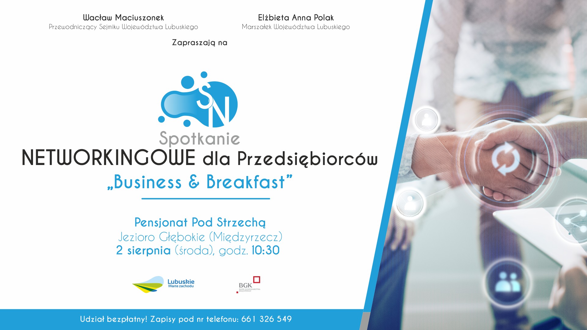 Spotkanie networkingowe przedsiębiorców w Międzyrzeczu