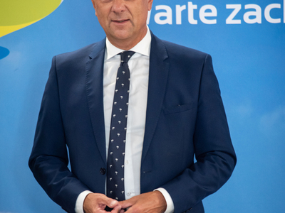 Członek zarządu województwa lubuskiego Marcin Jabłoński