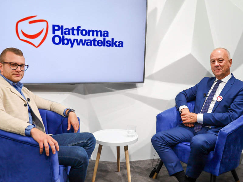 Gościem studia Lubuskiego Centrum Informacyjnego był członek Zarządu Województwa Lubuskiego Marcin Jabłoński