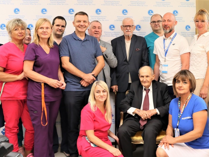 96. urodziny prof. Eugeniusza Murawskiego, chirurga dziecięcego