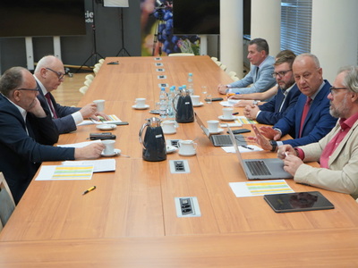 Spotkanie ws. spółki Park Technologii Kosmicznych - Badań, Rozwoju i Innowacji