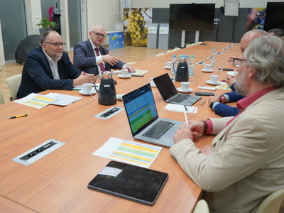 Spotkanie ws. spółki Park Technologii Kosmicznych - Badań, Rozwoju i Innowacji