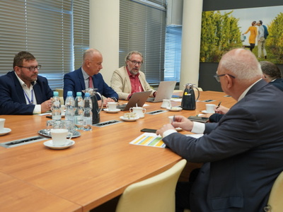 Spotkanie ws. spółki Park Technologii Kosmicznych - Badań, Rozwoju i Innowacji
