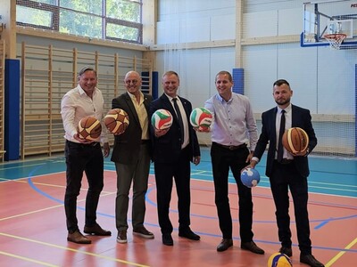 Otwarcie hali sportowej przy Młodzieżowym Ośrodku Wychowawczym w Babimoście