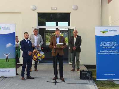 Otwarcie hali sportowej przy Młodzieżowym Ośrodku Wychowawczym w Babimoście