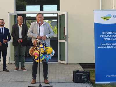Otwarcie hali sportowej przy Młodzieżowym Ośrodku Wychowawczym w Babimoście