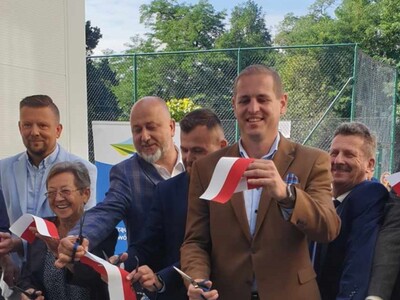 Otwarcie hali sportowej przy Młodzieżowym Ośrodku Wychowawczym w Babimoście