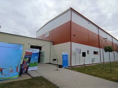 Otwarcie hali sportowej przy Młodzieżowym Ośrodku Wychowawczym w Babimoście