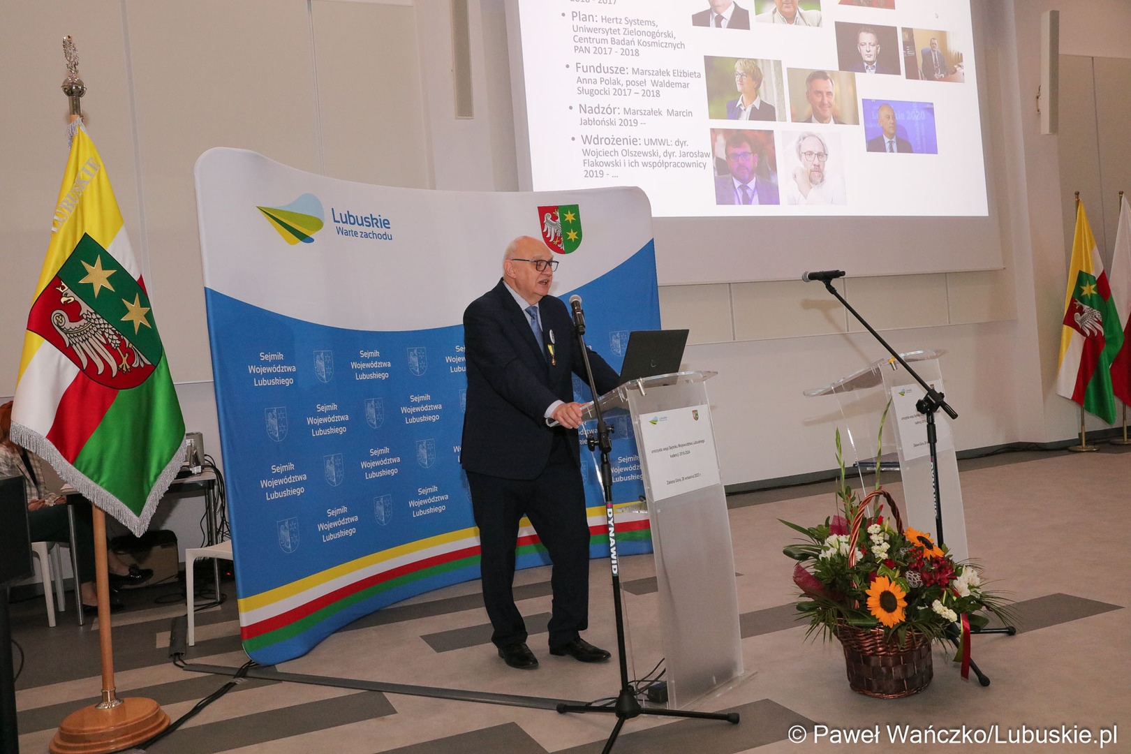 Prezes Spółki Park Technologii Kosmicznych – Badań, Rozwoju i Innowacji prof. Marek Banaszkiewicz