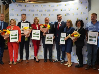 Wręczenie nagród w konkursie "Fundusze Europejskie warte zachodu" - powiat żarski