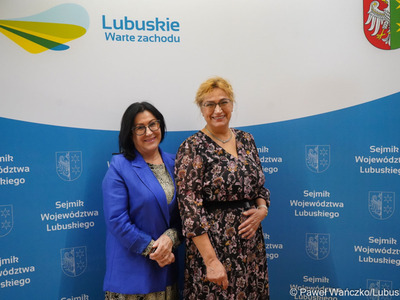 Nowe radne Województwa Lubuskiego: Elżbieta Olga Polak (z lewej) oraz Alicja Makarska