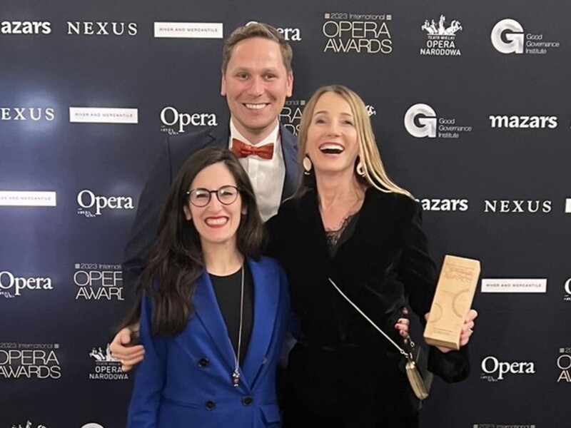 Twórcy spektaklu "Jawnuta" z nagrodą International Opera Award