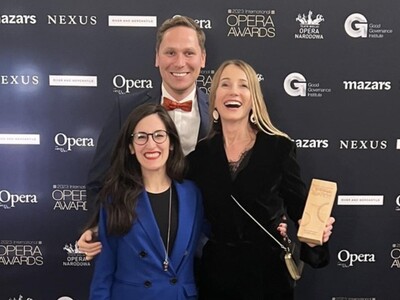 Twórcy spektaklu "Jawnuta" z nagrodą International Opera Award