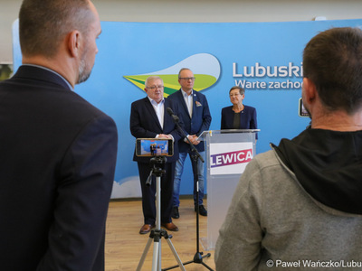 W poniedziałek, 13 listopada 2023 r. odbyła się konferencja prasowa przedstawicieli nowego klubu radnych Lewica w Sejmiku Województwa Lubuskiego.