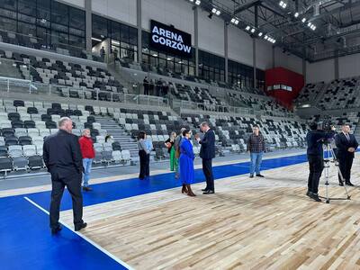 Otwarcie techniczne hali sportowej Arena Gorzów