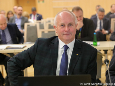 Wicemarszałek województwa lubuskiego Zbigniew Kołodziej