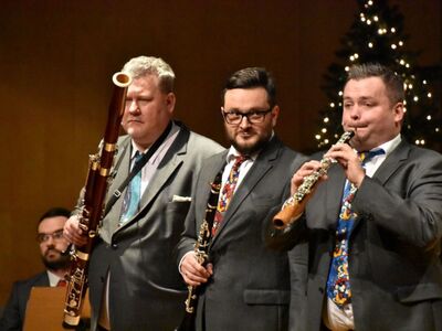 Trio Stroikowe Reed Connection: Michał Mogiła – obój, Jarosław Podsiadlik – klarnet, Rafał Dołęga – fagot