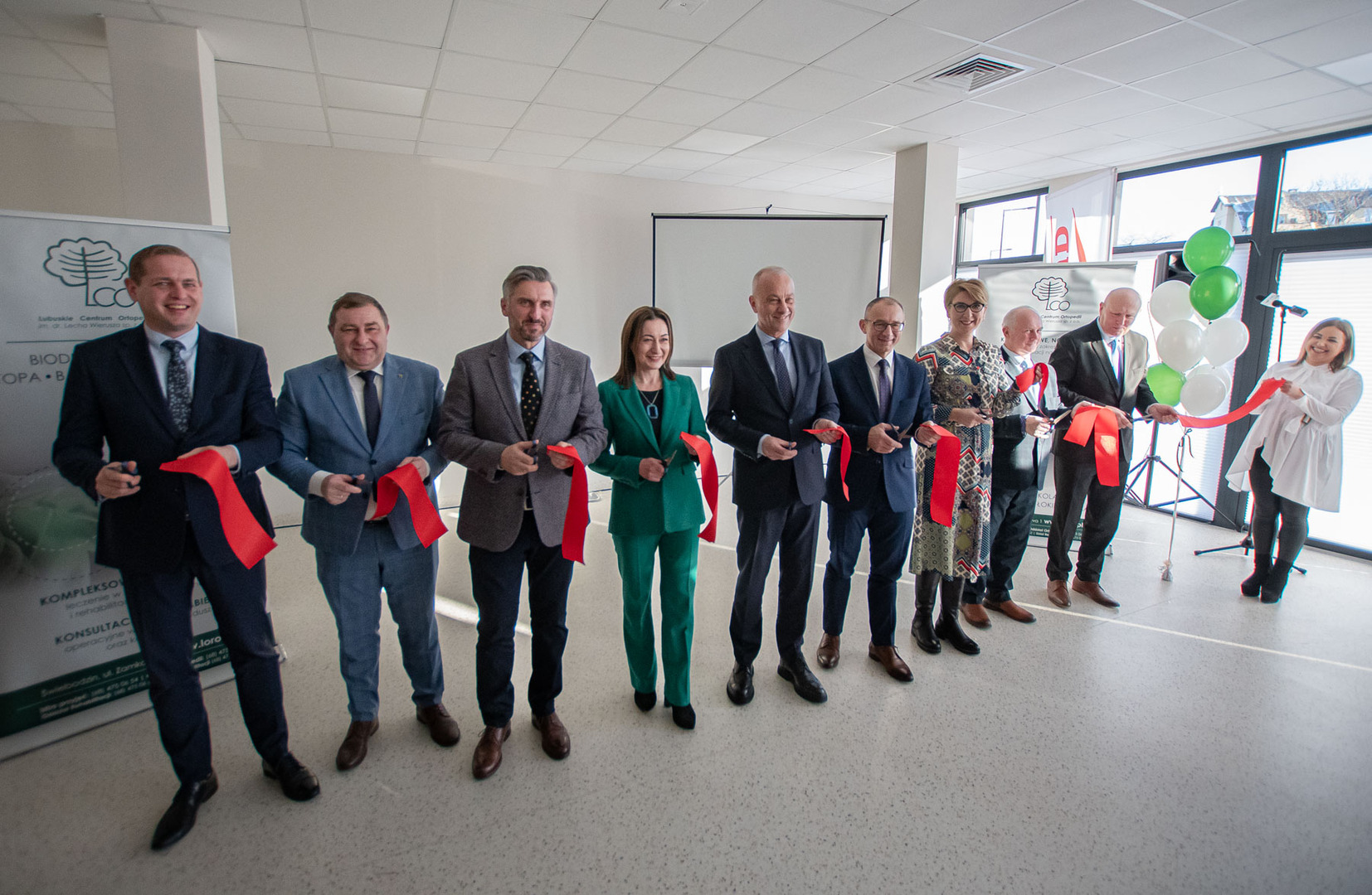 Uroczyste otwarcie pawilonu rehabilitacyjnego w Lubuskim Centrum Ortopedii w Świebodzinie