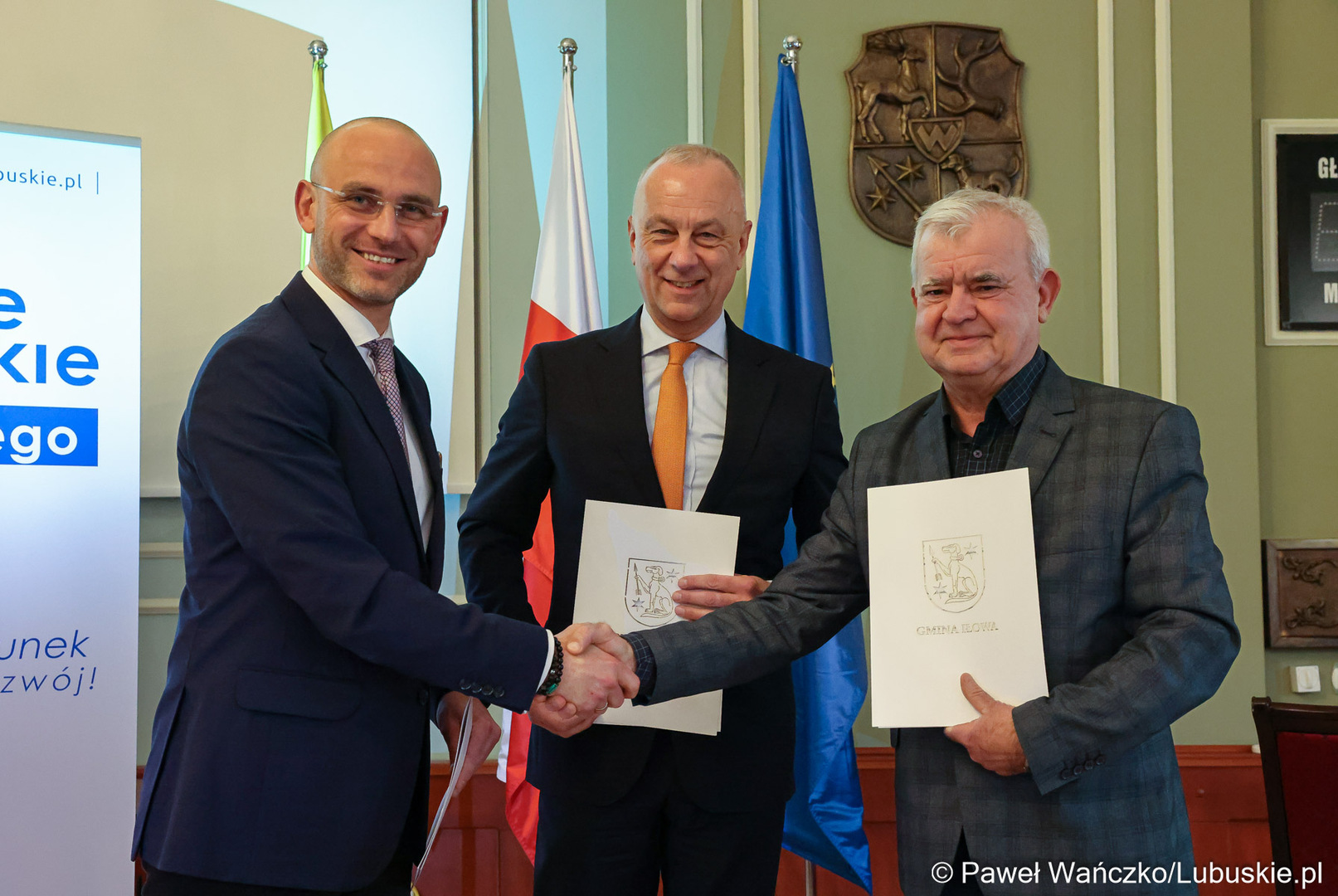 Podpisanie listu intencyjnego ws. ścieżki rowerowej na trasie Żagań-Czerna