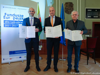 Podpisanie listu intencyjnego ws. ścieżki rowerowej na trasie Żagań-Czerna