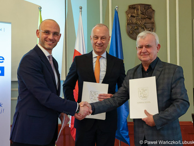 Podpisanie listu intencyjnego ws. ścieżki rowerowej na trasie Żagań-Czerna