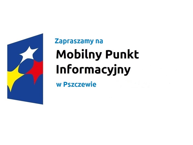 Zapraszamy na Mobilny Punkt Informacyjny w Pszczewie.