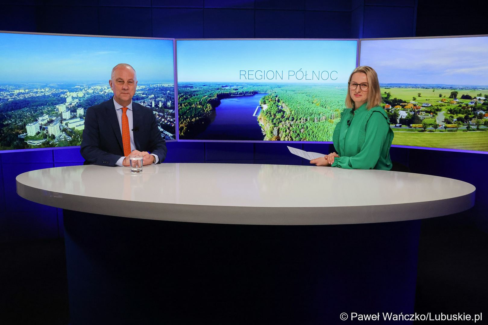 Marszałek Marcin Jabłoński gościem Lubuskiego Centrum Informacyjnego i TV Gorzów.