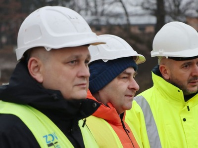 Od lewej: Mariusz Stokłosa, Grzegorz Potęga i Paweł Tonder