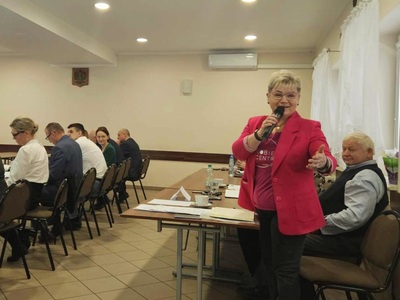 Anna Chinalska - Przewodnicząca Komisji Zdrowia, Rodziny i Spraw Społecznych - 01 lutego 2024 r.
