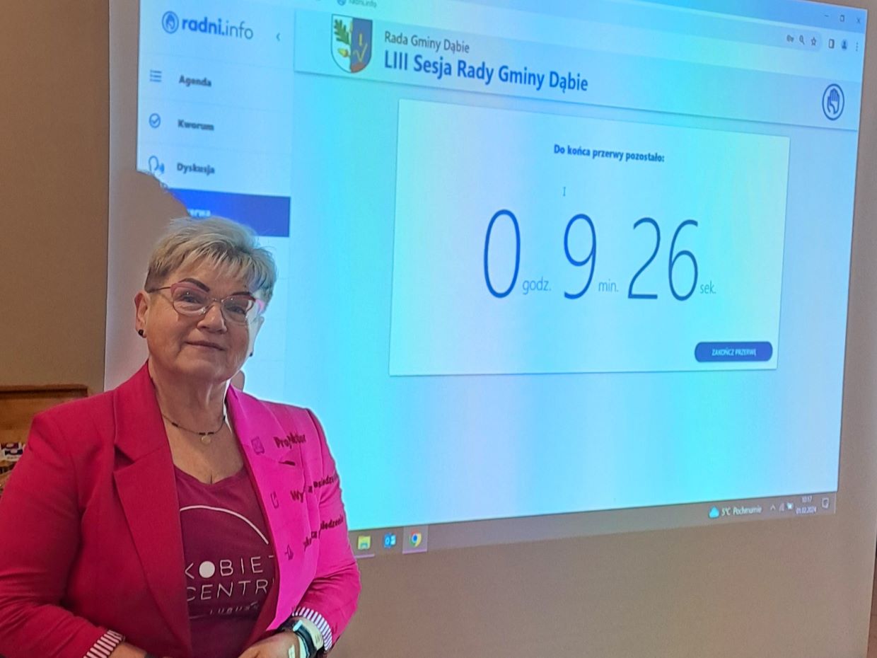 Anna Chinalska - Przewodnicząca Komisji Zdrowia, Rodziny i Spraw Społecznych - 01 lutego 2024 r.