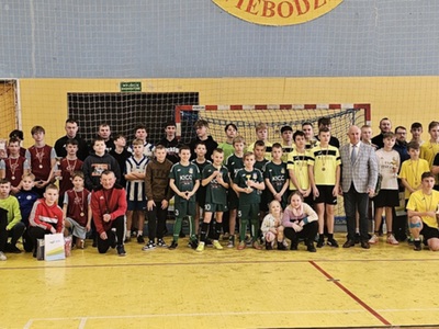 Uczestnicy turnieju piłkarskiego w Świebodzinie 
