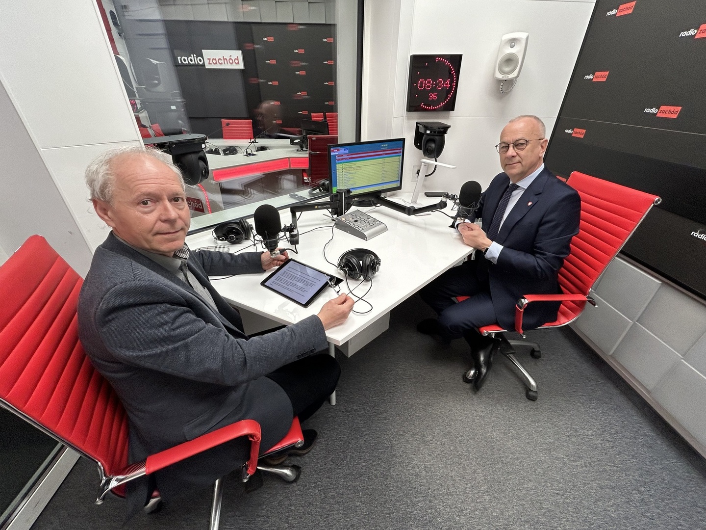 Marszałek Marcin Jabłoński w rozmowie z red. Krzysztofem Baługiem