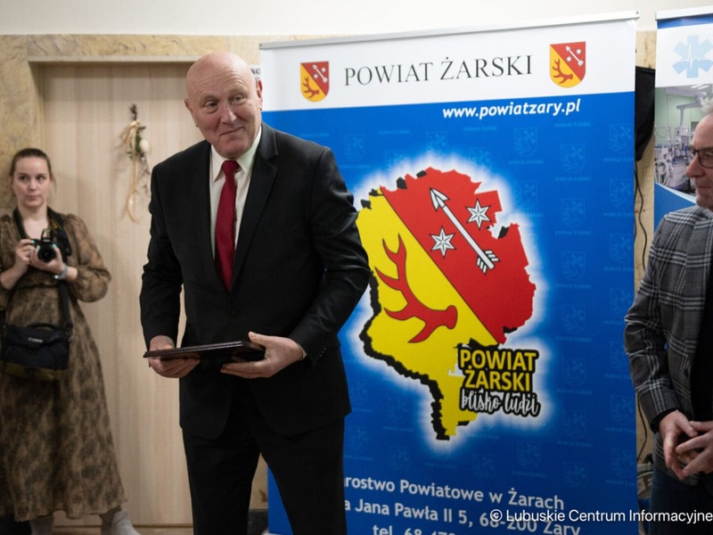 Przewodniczący sejmiku Wacław Maciuszonek