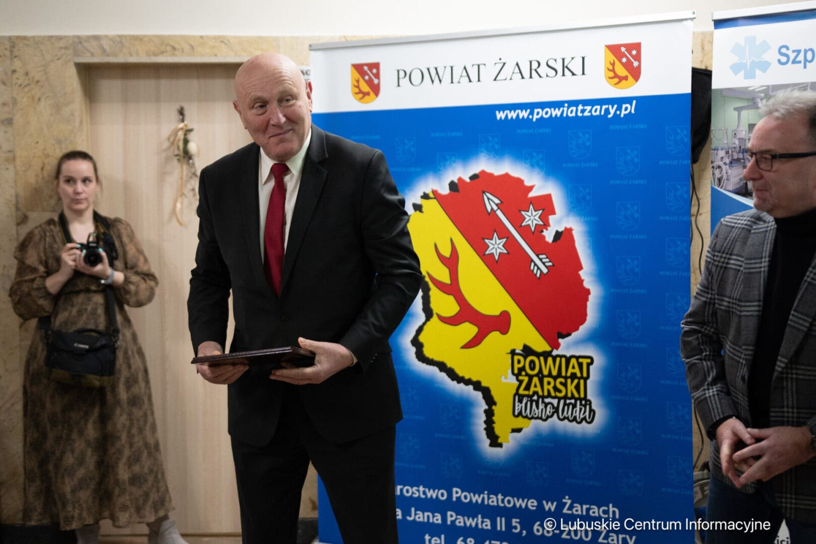Przewodniczący sejmiku Wacław Maciuszonek  
