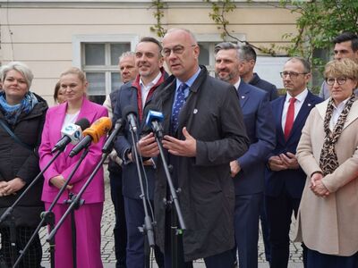 15 kwietnia 2024 r. Wizyta Minister Edukacji Barbary Nowackiej w Zielonej Górze