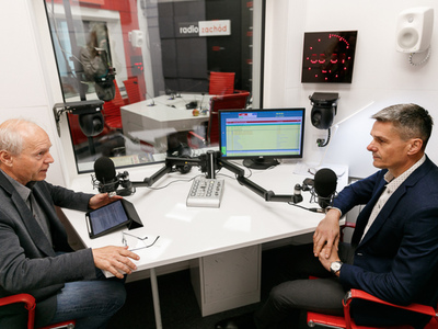 Wicemarszałek Województwa Lubuskiego Sebastian Ciemnoczołowski gościem Radia Zachód
