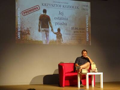 Spotkanie autorskie z Krzysztofem Koziołkiem