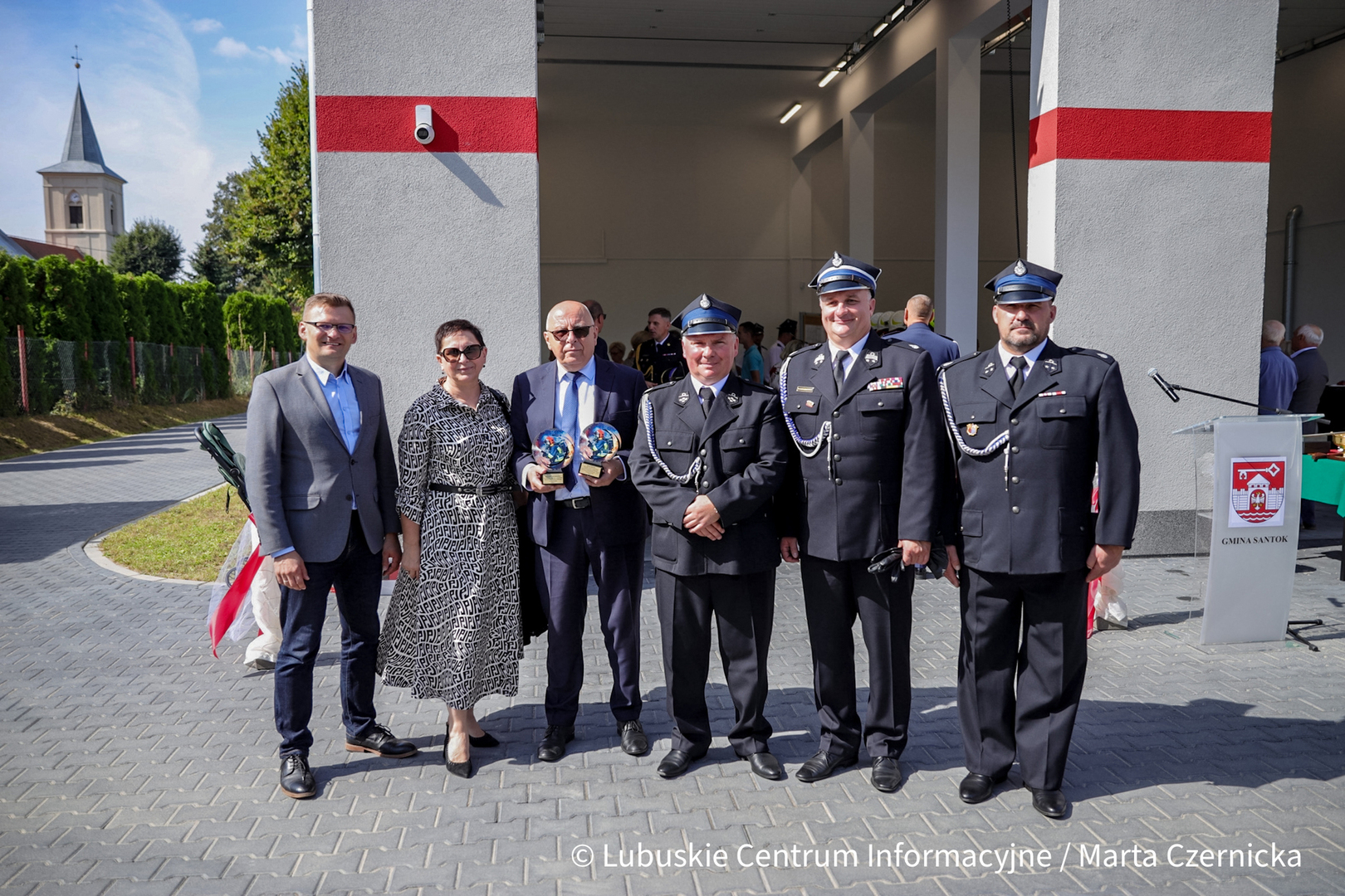 Otwarcie nowej remizy OSP Wawrów