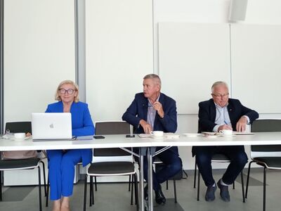 Spotkanie Radnych Województwa Lubuskiego w Parku Technologii Kosmicznych w Zielonej Górze - Nowym Kisielinie - 25 września 2024 r.