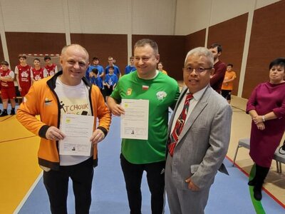  Na Hali Sportowej odbył się Ogólnopolski Turniej Juniorów M12 i M15 TCHOUK KIDS 2024. 