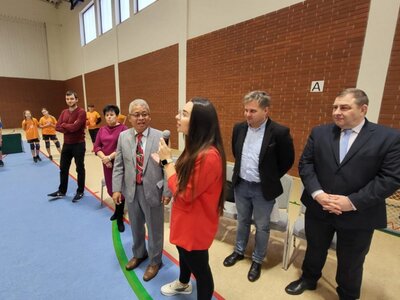  Na Hali Sportowej odbył się Ogólnopolski Turniej Juniorów M12 i M15 TCHOUK KIDS 2024. 