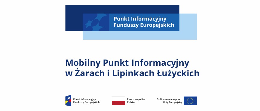 Baner z zaproszeniem na MPI do Lipinek Łużyckich i do Żar