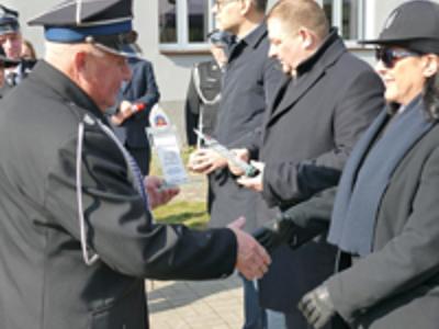 Ochotnicza Straż Pożarna Łysiny-Wygnańczyce ma nowy wóz, fot. Urząd Miasta i Gminy Wschowa  
