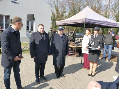 Ochotnicza Straż Pożarna Łysiny-Wygnańczyce ma nowy wóz, fot. Urząd Miasta i Gminy Wschowa  